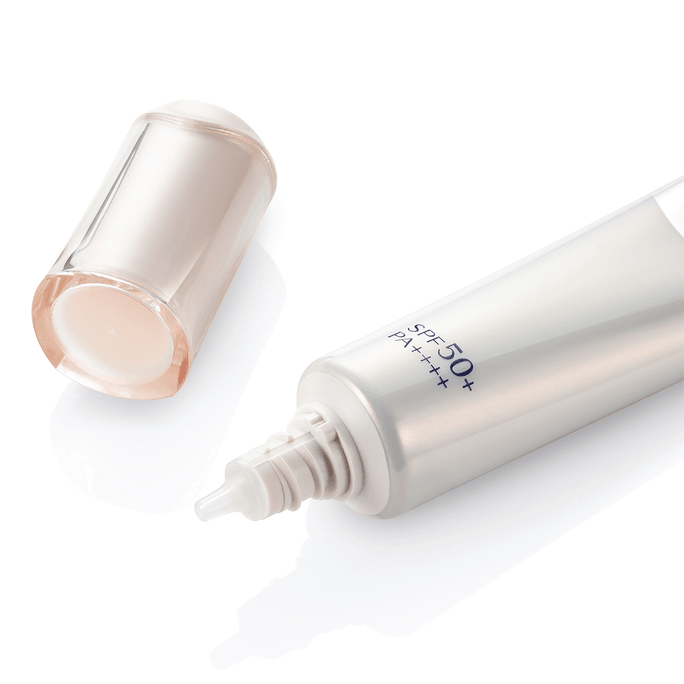 日本ELIXIR怡麗絲爾 銀管純肌淨白防護精華乳 美白防曬隔離 SPF50+ PA++++ 35ml 新舊版本隨機發送