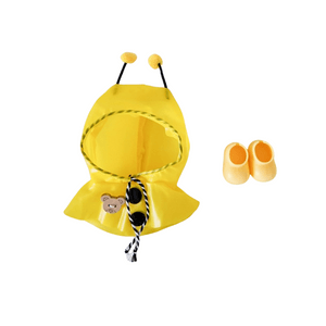 Labubu baby clothes - Cartoon-style raincoat for babies Bee suit  30g