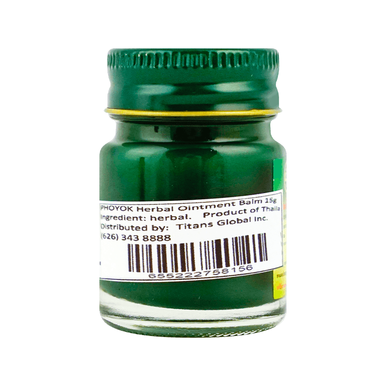 泰國金臥佛牌 青草藥膏 15g 清涼止癢 用於身體的各部位疼痛、暈車、暈船、蚊蟲叮咬 3