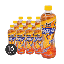 康师傅 冰红茶饮料 柠檬口味 500ml *16【16份超值装】