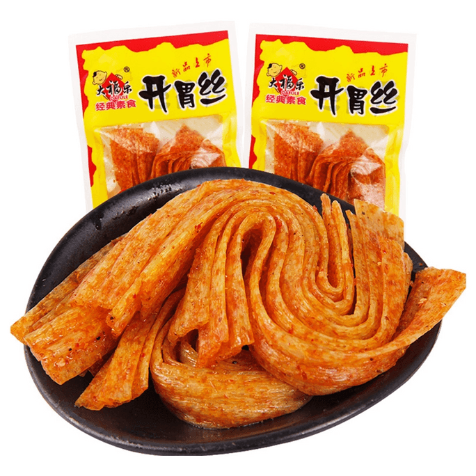 Appetizer silk spicy strips large spicy slices 15g*5 bags
