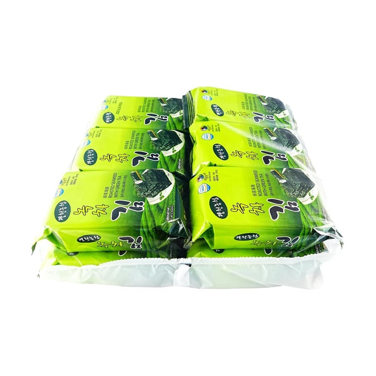 韩国农业协会 绿茶海苔 12包入 48g 4