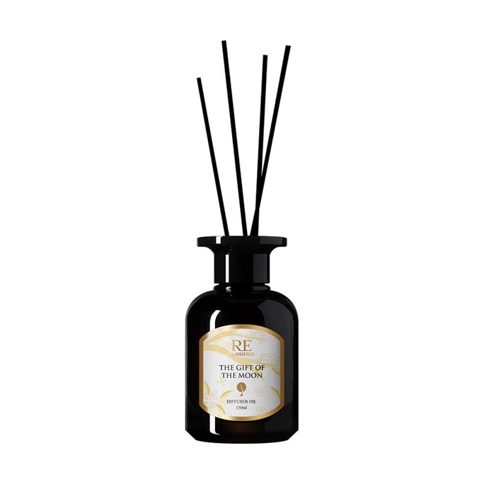 RE CLASSIFIED Diffuser, Reed Diffuser, Moonlit Osmanthus (Floral Version), 150ml