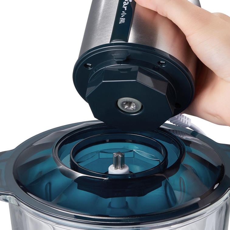 BEAR小熊 家用绞肉机 小型电动不锈钢切碎机 多功能全自动搅拌机碎肉蒜蓉料理机 辅食机 QSJ-C03L1 北美电压110V 7