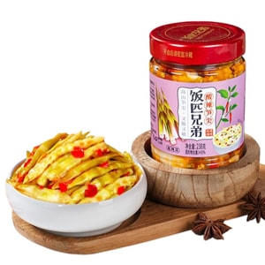 Sour Spicy Bamboo Shoots 238g Hunan Crisp Bamboo Tip Chili Sauce