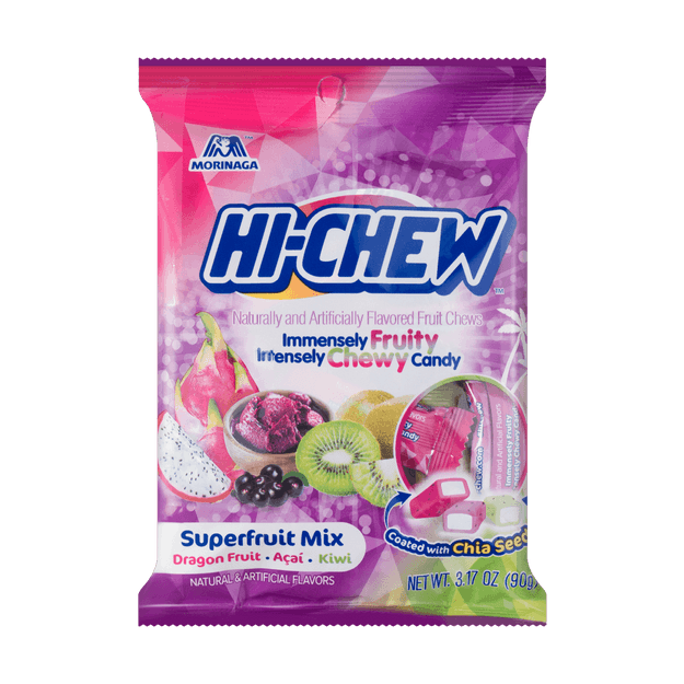 商品详情 - 日本MORINAGA森永 HI-CHEW 果汁软糖 超级水果口味 90g - image  0