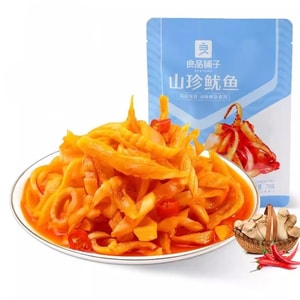 Mountain Delicacies Squid Seafood ready-to-eat squid snacks, popular casual snacks for watching TV series and satisfying cravings, 70g per bag