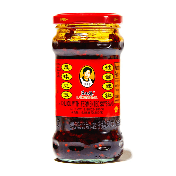 Chili Oil With Black Soybean In Jar 280g