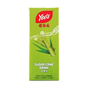 新加坡YEO'S杨协成 无添加甘蔗汁 250ml