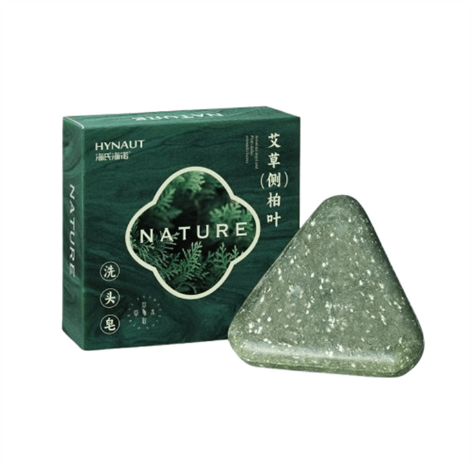 Shampoo Bar with Thuja Leaf and Polygonum Multiflorum for Hair Care and Nourishment Non-Usman Herbal Shampoo 120g