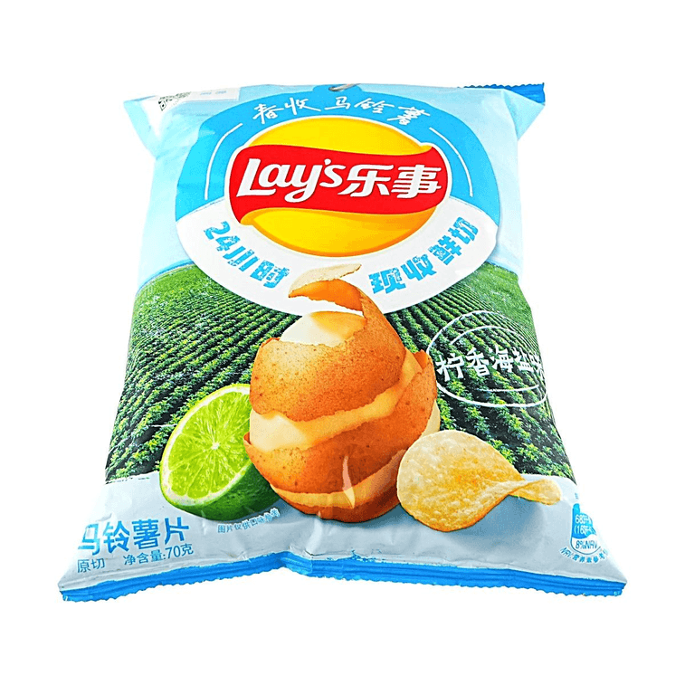 Spring Harvest Potato Chips Lemon Sea Salt Flavor 0.24 oz 3