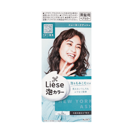 日本KAO花王 LIESE PRETTIA 泡沫染髮劑 #紐約灰棕 單組入【熱銷網紅色】