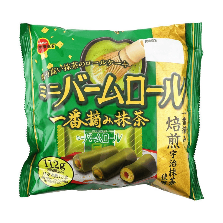 日本BOURBON波路梦 宇治抹茶蛋糕卷 112g 5