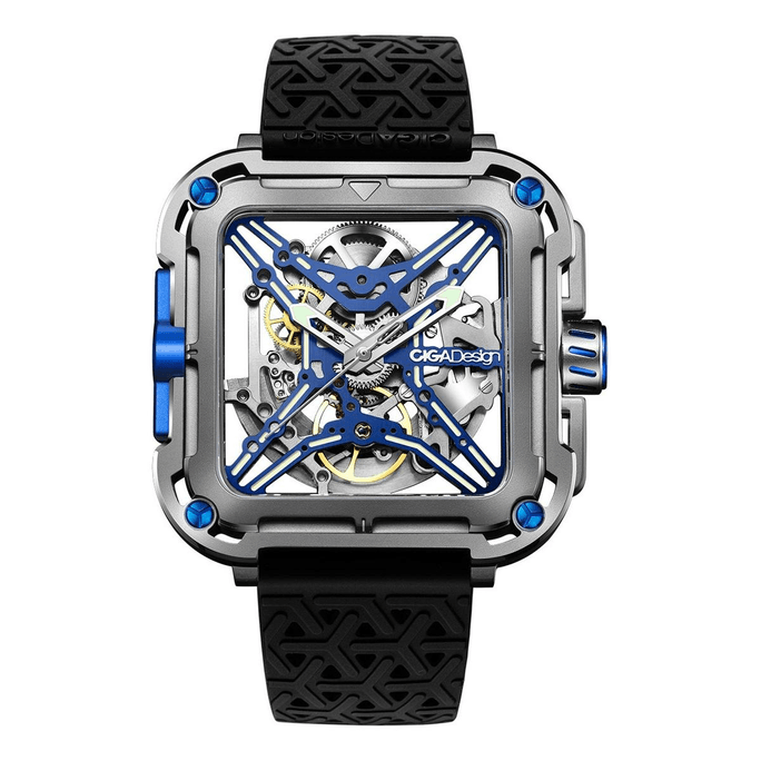 Watch Series X·Gorilla Titanium Blue Automatic Mechanical Watch Original Design Exquisite Gift box