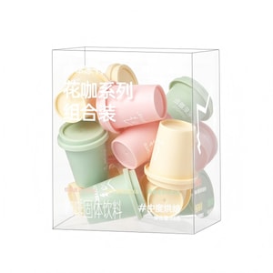 Cold Brew Instant Freeze-Dried Black Coffee Jasmine Osmanthus Rose Variety Pack Medium Roast 18 Pods (36g) – Experience Natural Floral Aroma