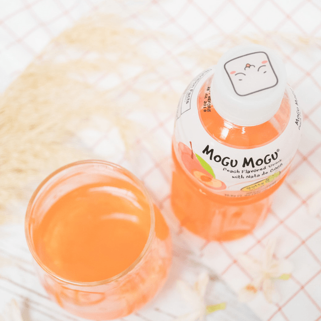 Peach Flavored Drink With Nata De COCO 320ml