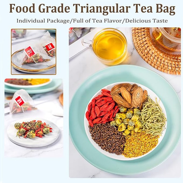 【Canada Direct Mail】 Sifanda Chrysanthemum and Cassia Seed Tea 100g (5g×20p) Herbal Refreshing Afternoon Tea, Home Office Staple Tea, All-Season Cool Tea, All-Nighter Staple Tea Mixed Tea Bags, Holiday Gift 3