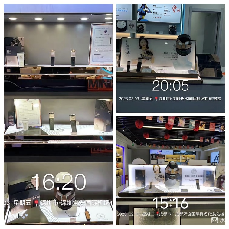 클리어런스 세일 [망고TV 화화 베이비파티 추천] 홍콩 하이엔드 뷰티 브랜드 [18K 로즈골드 헤드] GEE•D 스마트 페이셜 뷰티 디바이스 (블랙) (1개) 6