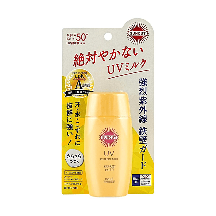 KOSE SUNCUT Perfect UV Milk SPF50+ 50ml 3