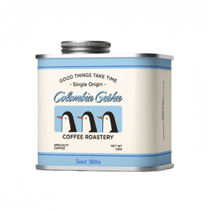 Colombia Prospect Estate Geisha Light Roast Specialty Hand Brew Coffee Beans 120g*1 Can