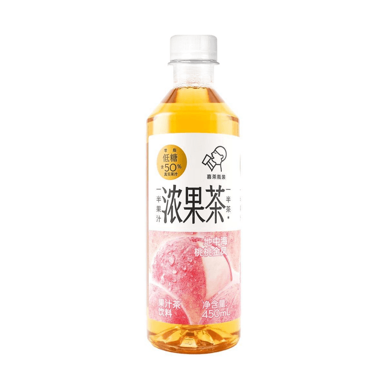 Peach Oolong Tea - 50% Juice, 15.21 fl oz *6【6 Pack】 8