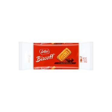 美国BISCOFF 进口比利时巧克力夹心饼干 154g 【美国有机超市最爱 小红书爆款饼干新口味】