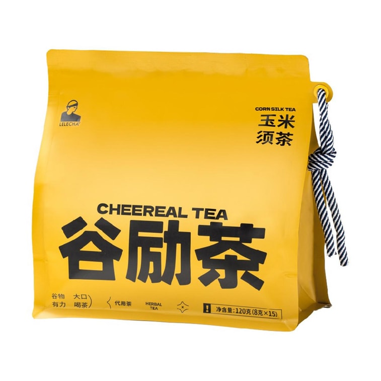 옥수수 수염차 티백, 15개입, 4.2 oz【무첨가】【항산화 및 부기 완화 건강차】 3