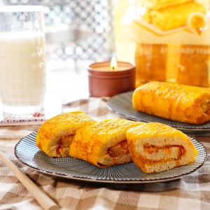 Egg Wrapped Toast Bread 4p, 12 oz【Nutritious Breakfast】