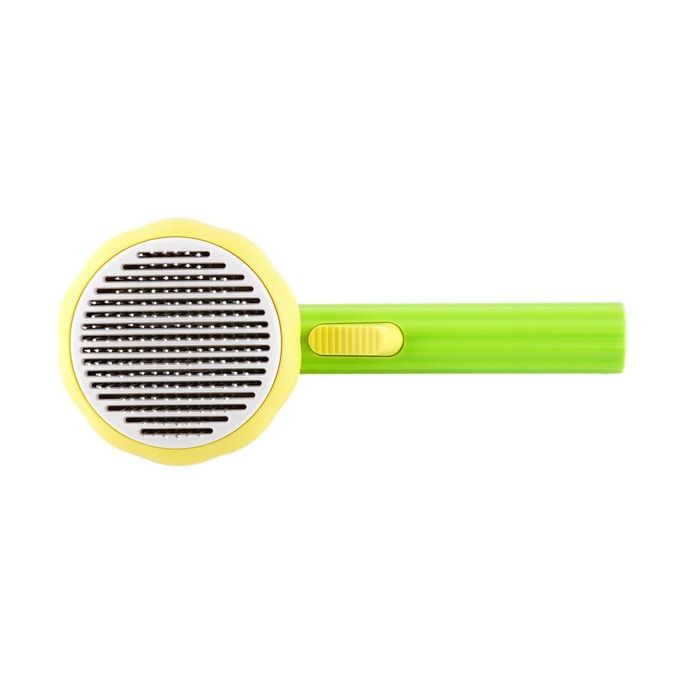 Sunflower Pet Hair Removal Brush Comb Cat Dog Cleaning Grooming Massage 