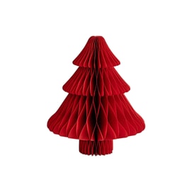 HSPM 聖誕樹擺飾迷你聖誕樹新聖誕家居裝飾場景佈置道具禮物飾品 聖誕樹酒紅30cm(磁吸款)