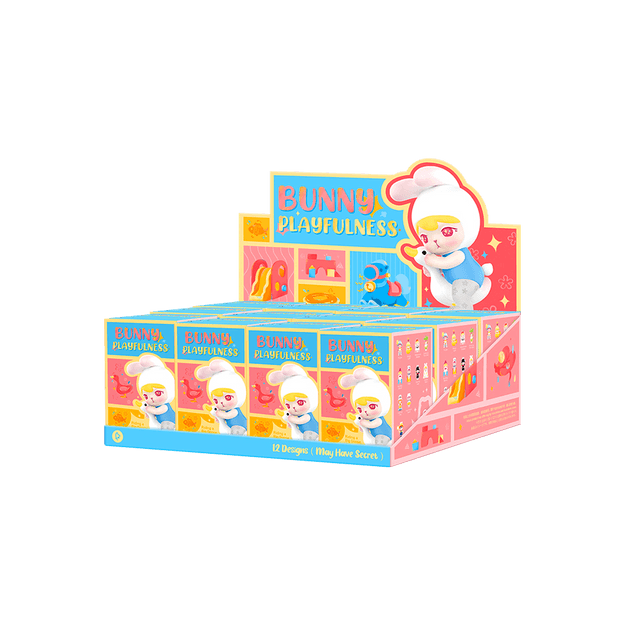 商品详情 - 泡泡玛特POP MART BUNNY童心系列盲盒手办 整盒含12个 - image  0