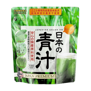 【日本からの直送】日本のACCENTIALグリーンジュース100g - 天然のビタミンとミネラルを簡単に補給できます。