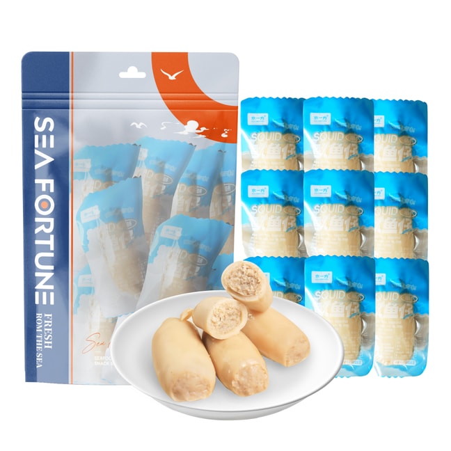 Squid Fish roe ready-to-eat chewy Cuttlefish seafood Snack food Family breakfast Healthy snack Original 500g