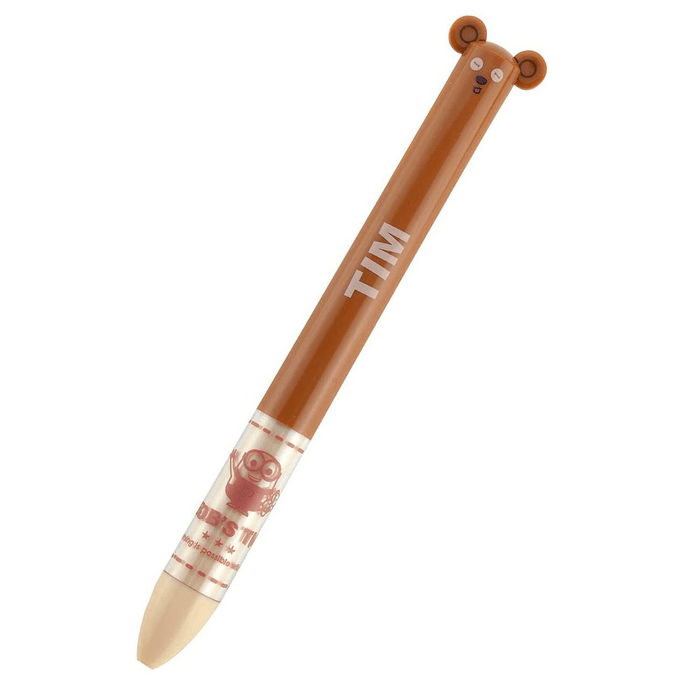 Minions ear press core ballpoint pen red and black [Tim]