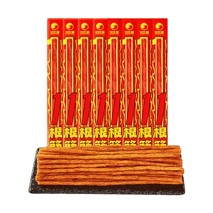 Yigenjin Spicy Strips Latiao, Sweet and Spicy Flavor, 20 pieces