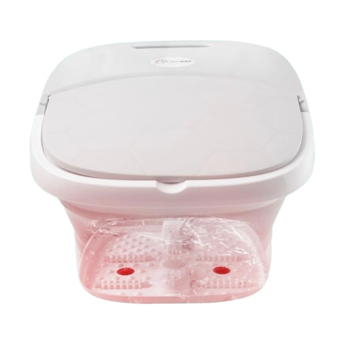 Smart Electric Massage Foot Bath Basin Foldable  Remote-controlled heating bubble model 1Set