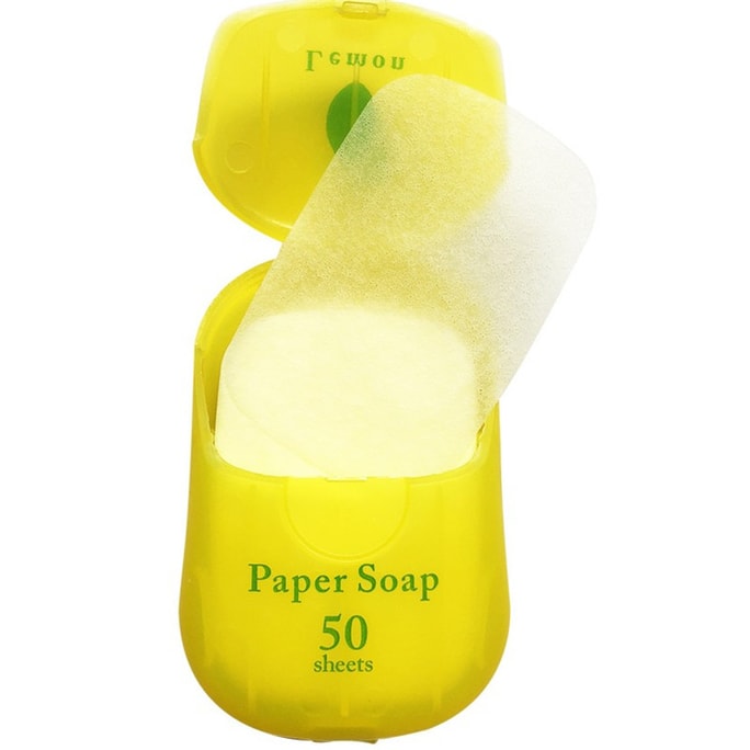 JAPAN PAPER SOAP 50pc