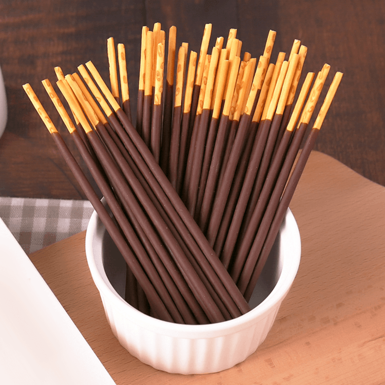 江崎グリコ ポッキー極細チョコレート味2.57oz - Yami