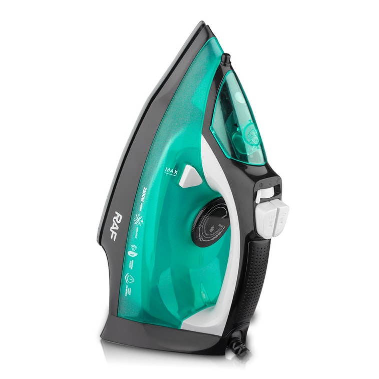Steam iron electric iron handheld hanging type with wire electric iron dry and wet dual-use 110V green 1 Unit 3