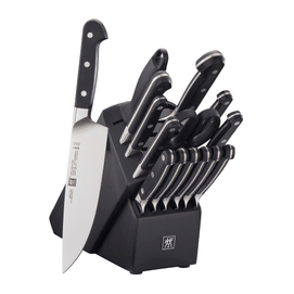 Pro 16-pc Knife Block Set / Walnut
