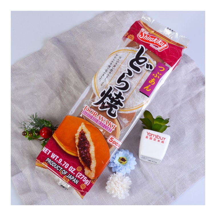 도라야키 구운 팥빵 - 일본식 디저트, 5개, 9.7oz 4