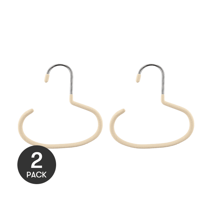 Velvet Hat Storage Rack Ring Hanging Design Door Closet Wall Mount Hat Display Shape-Preserving *2【2 Packs】