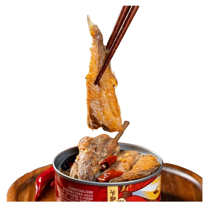 Lin's shop canned yellow croaker crispy *4 cans 440 grams