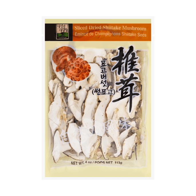 Sliced Dried Shiitake Mushroom 113g
