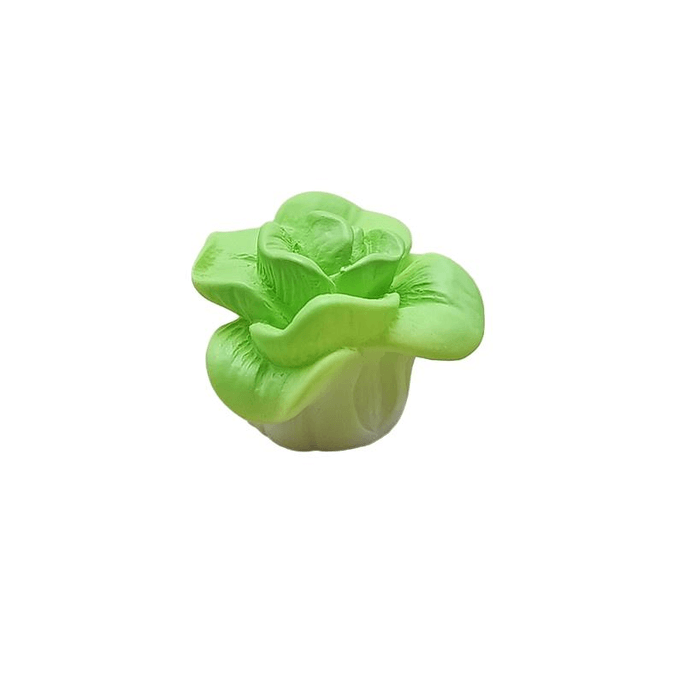 Micro Landscape Countryside Farm Simulation Small Animal Desktop Landscape Ornament Mini Cabbage 2.1 * 1.5cm