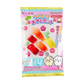 日本HEART DIY寿司造型果冻食玩 16g【附Chiikawa&乌萨奇模具】