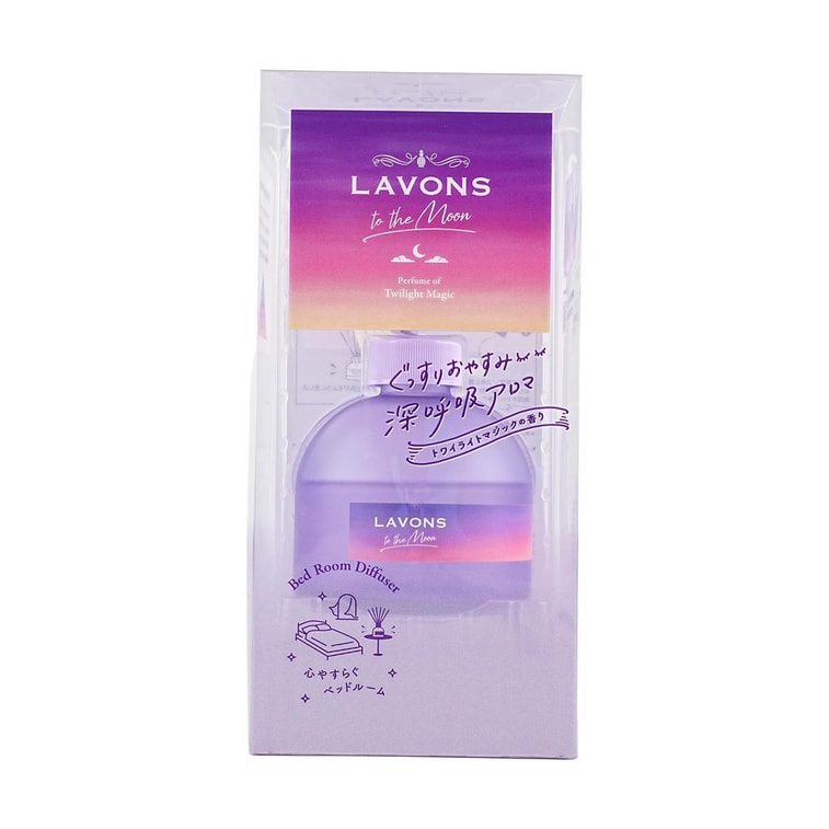 日本LAVONS to the Moon月夜系列無火香薰 暮色魔法【臥室深呼吸香氛】 4