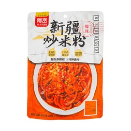 阿宽 新疆炒米粉 320g【爆辣口味】【免煮速食】