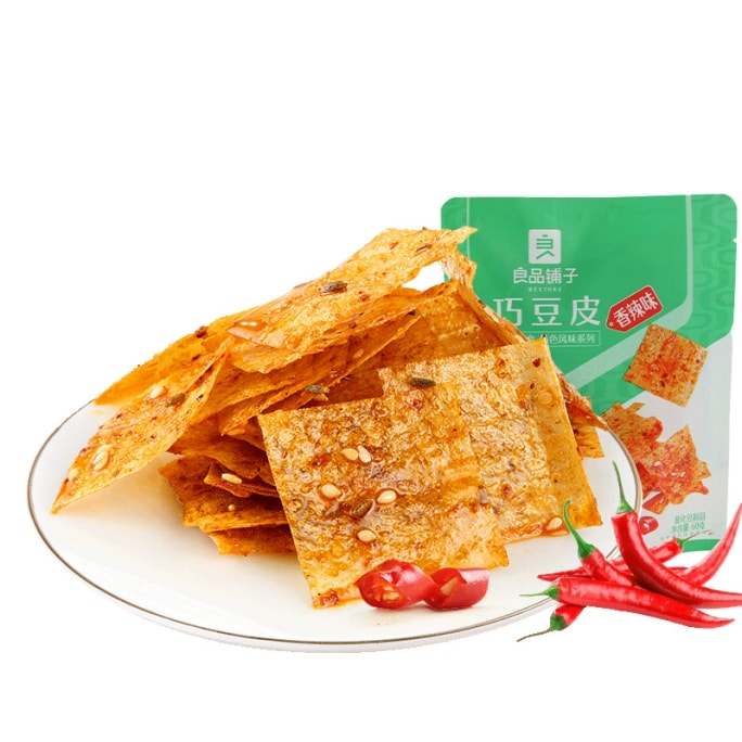 Bean Skin 60g Spicy Old Style Dried Bean Curd Spicy Chips