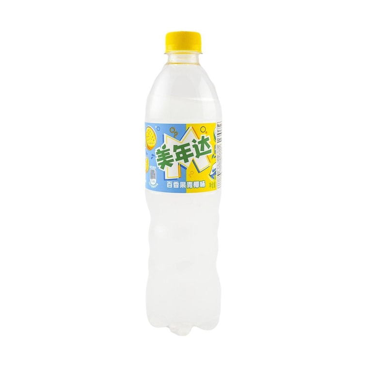 大陆版美年达 汽水 百香果青椰味 600ml 3